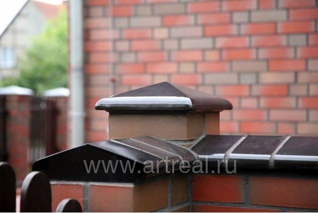 Клинкер ZG-Clinker Профильный кирпич в интерьере