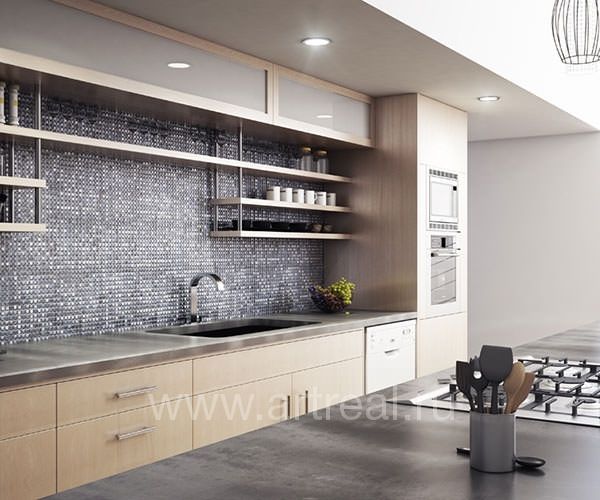 Мозаика Vidrepur Aura в интерьере