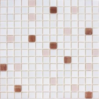 Rose mosaic Aquatica мозаика White Rose 20*20