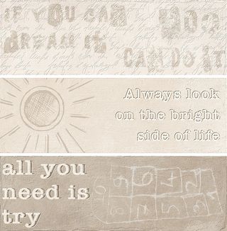 Gaya Fores Brick декор Deco Brick Beige 33.15*33.15