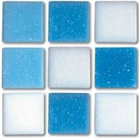 JNJ mosaic мозаика Light Blue 32.7*32.7