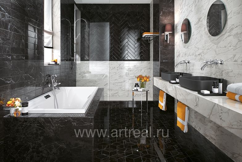 Керамическая плитка Atlas Concorde Brick Atelier в интерьере