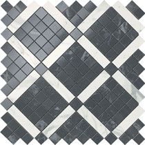 Мозаика Marvel Noir S. Laurent Mix Diagonal Mosaic 30.5*30.5