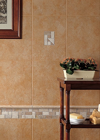 Интерьер итальянской керамической плитки Marca corona коллекции Storie