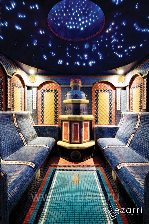 Мозаика Ezarri Antislip в интерьере