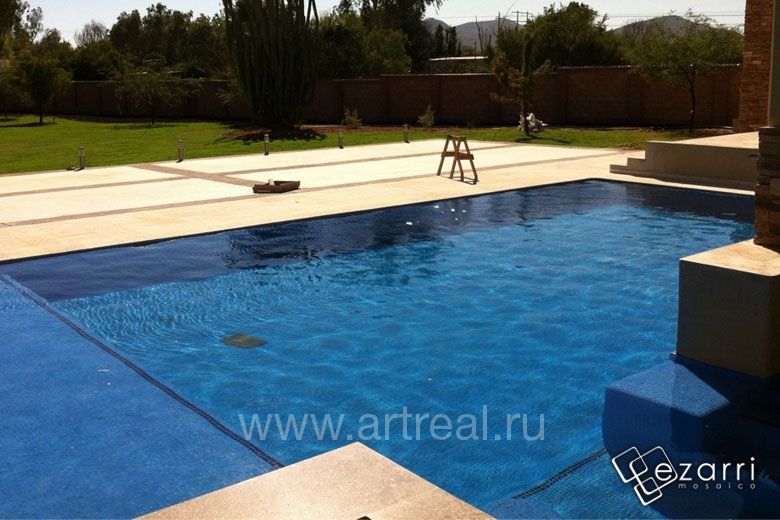 Мозаика Ezarri Antislip в интерьере