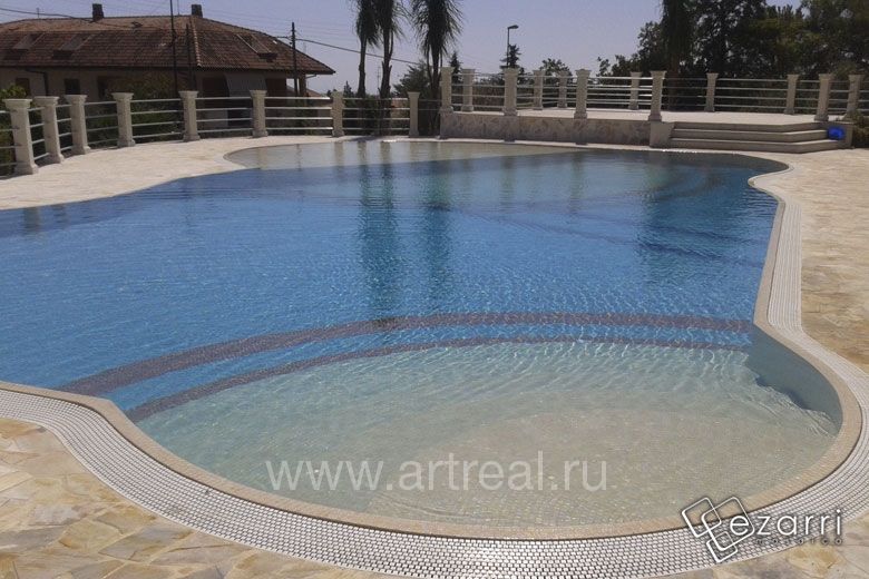 Мозаика Ezarri Antislip в интерьере