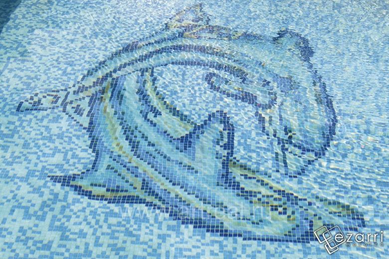 Мозаика Ezarri Панно в интерьере