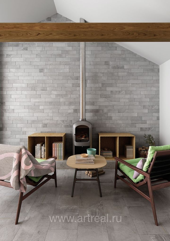 Керамогранит Gayafores Brickbold в интерьере