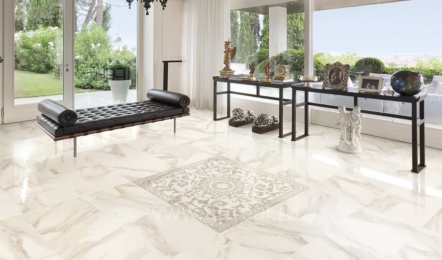 Emil Ceramica Marmore Керамогранит Emil Ceramica Marmore в интерьере