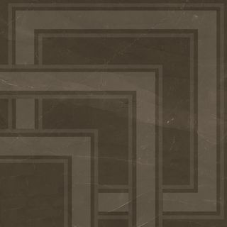 Emil Ceramica Marmore декор Angolo Fascia Greca Canova Marrone 59*59