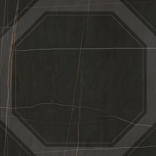 Emil Ceramica Marmore декор Quadro B Bernini Nero 59*59