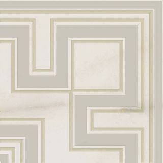 Emil Ceramica Marmore вставка Angolo Listello Greca Michelangelo Bianco 9.4*9.4