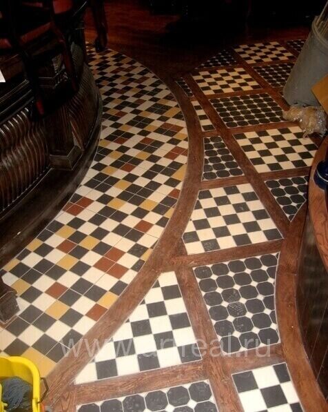 Керамогранит TopCer Базовая плитка в интерьере