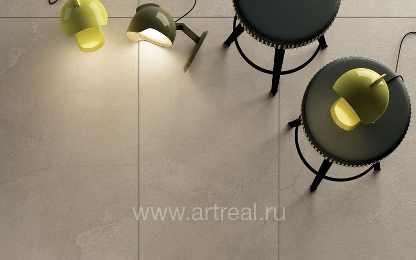 Керамогранит Iris Ceramica Solid Concrete в интерьере