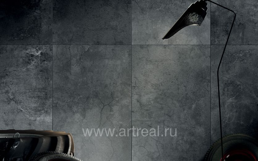 Керамогранит Iris Ceramica Solid Concrete в интерьере