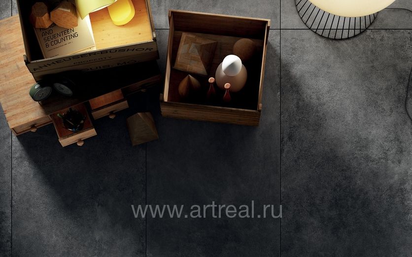 Керамогранит Iris Ceramica Hard Leather в интерьере