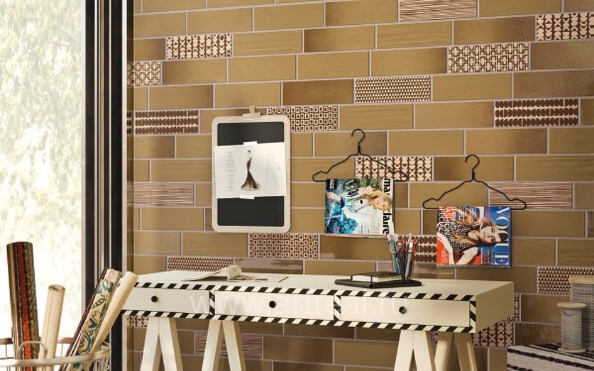 Керамическая плитка Iris Ceramica Aura в интерьере