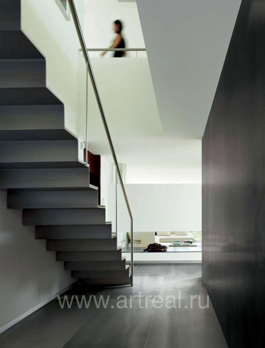 Керамогранит Iris Ceramica Metal XXL в интерьере