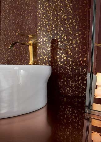 Интерьер коллекции Ultraglam итальянской керамической плитки Marca corona (Италия)