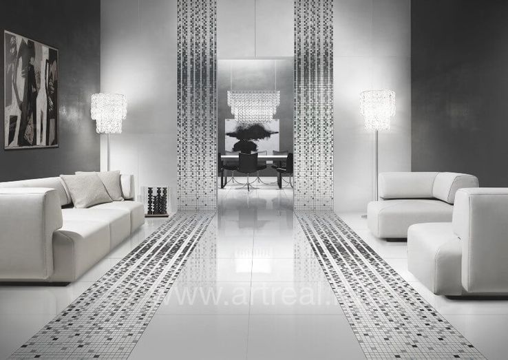 Керамогранит Casalgrande Padana Marmoker в интерьере