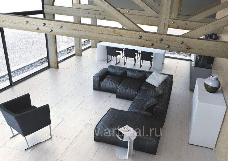 Керамогранит Casalgrande Padana Marmoker в интерьере