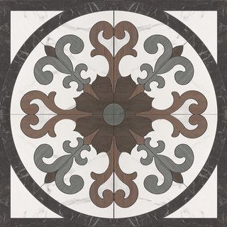 Casalgrande Padana Marmoker панно Rosone Marmoker 118*118