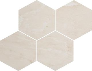 Casalgrande Padana Marmoker мозаика Esagoni Rosato Lucido 21.5*25