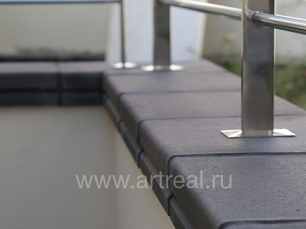 Клинкер Gres de Breda Basalto в интерьере