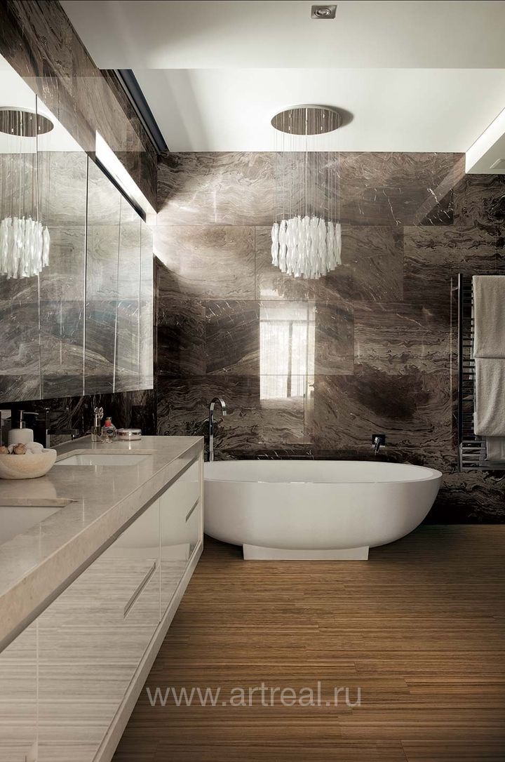 Керамогранит Rex Magnum в интерьере