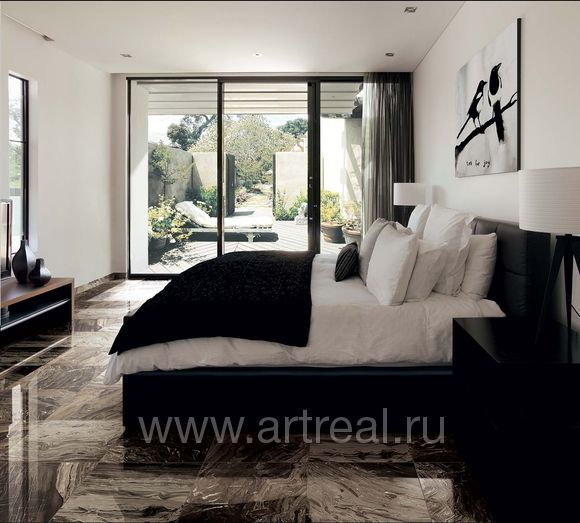 Керамогранит Rex Magnum в интерьере