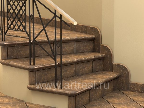 Gres de Aragon Castano Клинкер Gres de Aragon Castano в интерьере