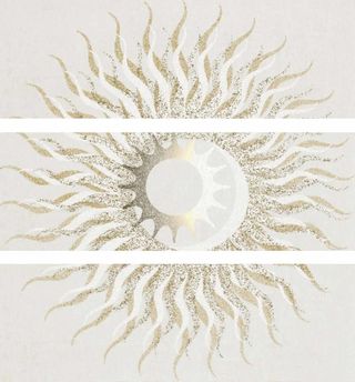 Brennero Next панно Sole Cream 3 Pz. 75*75