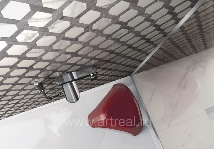 Керамогранит Gravita Statuario в интерьере