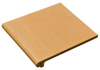 Ceramica Calaf Montserrat фронтальная ступень Peldano Beige  31*27