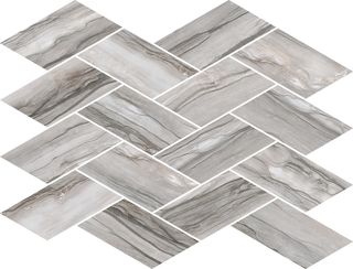 Cerdomus Sequoia мозаика Trapezi Grey 26.5*35.7
