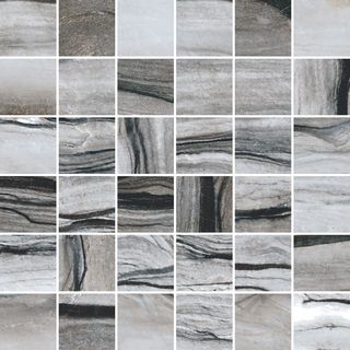 Cerdomus Sequoia мозаика Mosaico 4,7x4,7 Black 30*30