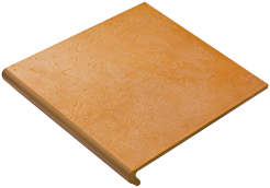 Novabell Terra Di Siena фронтальная ступень Scalino Monolitico Giallo  33*30