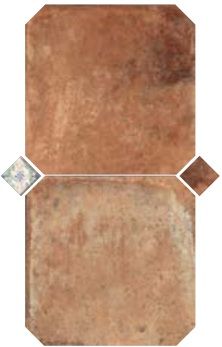 Novabell Materia керамогранит Ottagona Rosso 30*30
