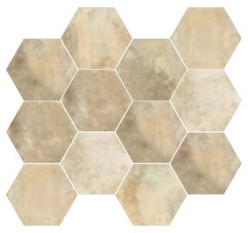 Novabell Materia керамогранит Esagona Chiaro 31.6*36.5