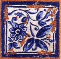 Gresan Natural декор Taco Antiga Azul 12*12