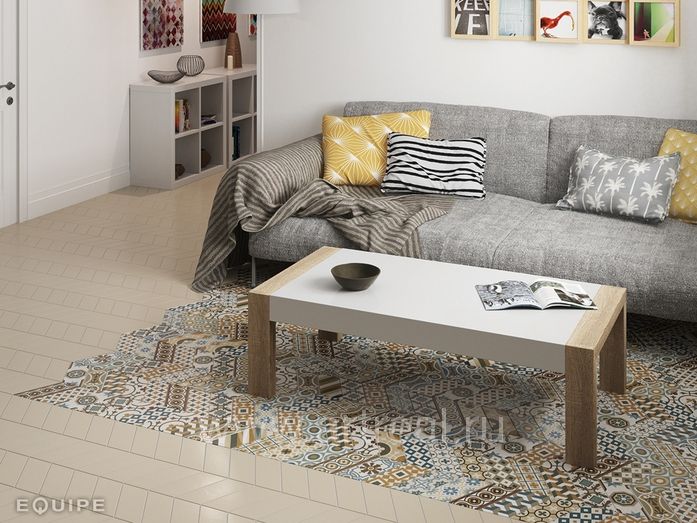 Керамогранит Equipe Chevron в интерьере