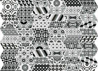 Декор Patchwork B&W Right 9*20.5