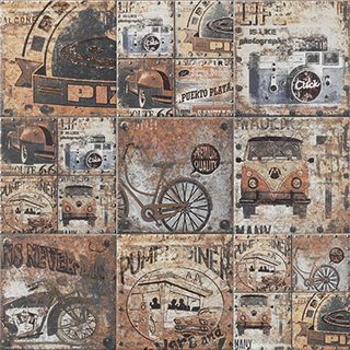 Mainzu Titanium декор Decor Le Route 20*20