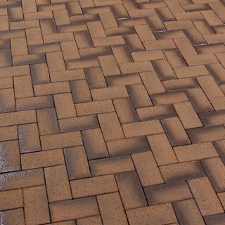 Feldhaus klinker Брусчатка клинкер P248KF Areno Nero 200*100*45