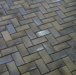 Feldhaus klinker Брусчатка клинкер P808KF Cino Nero 200*100*45