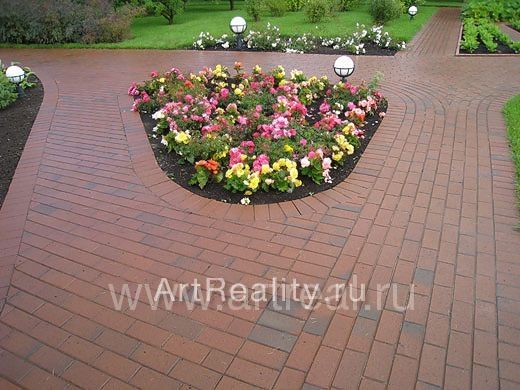 Клинкер ADW klinker Тротуарная плитка в интерьере