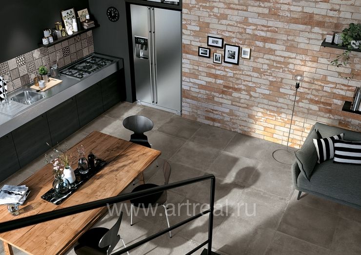 Керамогранит Mirage HMade в интерьере