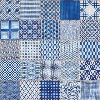 Декор Maioliche Blue 15*15