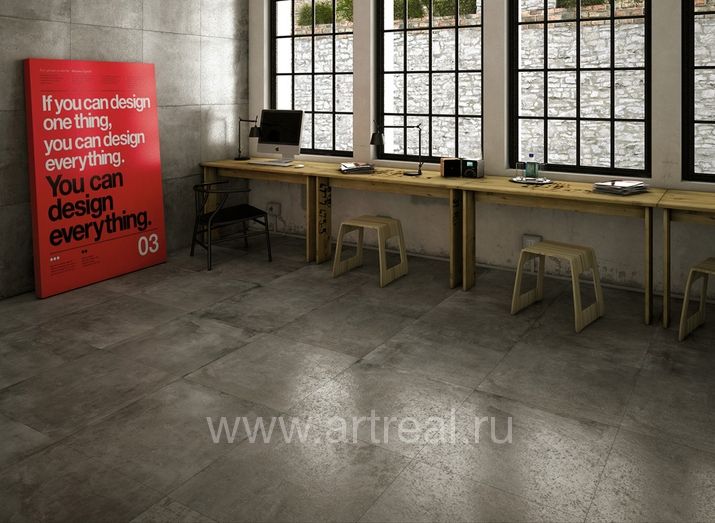 Керамогранит Mirage Officine в интерьере
